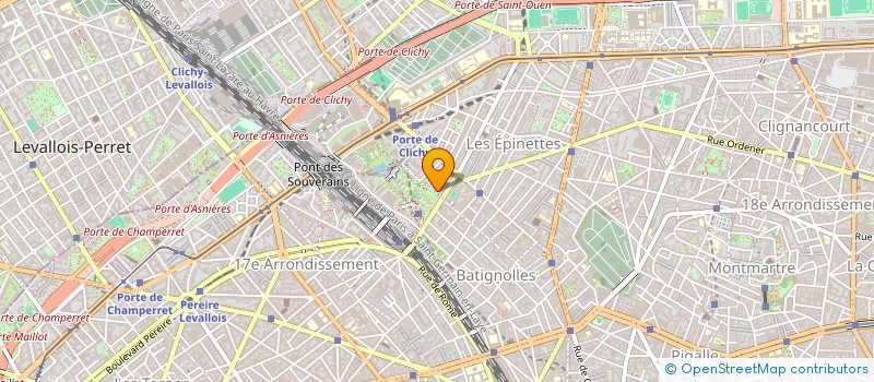 localisation de l'entreprise 5H47 PRODUCTION  PARIS