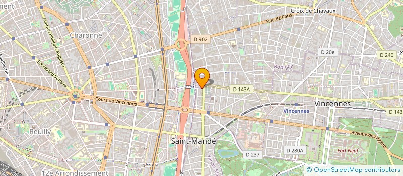 localisation de l'entreprise 5H53 à SAINT-MANDE