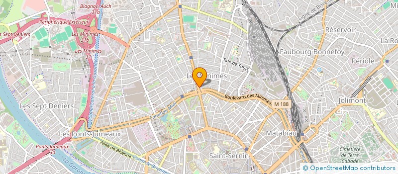 localisation de l'entreprise 5HT à TOULOUSE