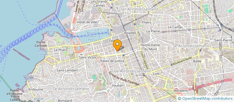 localisation de l'entreprise 5J ESPACE JOUENNE à MARSEILLE
