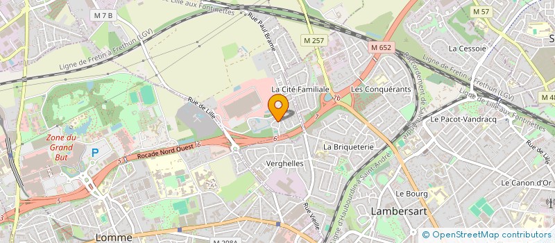localisation de l'entreprise 5L à LOMPRET