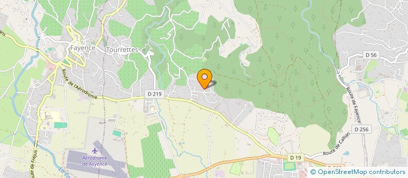 localisation de l'entreprise 5L  TOURRETTES