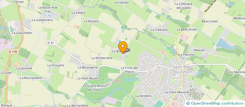 localisation de l'entreprise 5M  SAINT-MARS-DU-DESERT