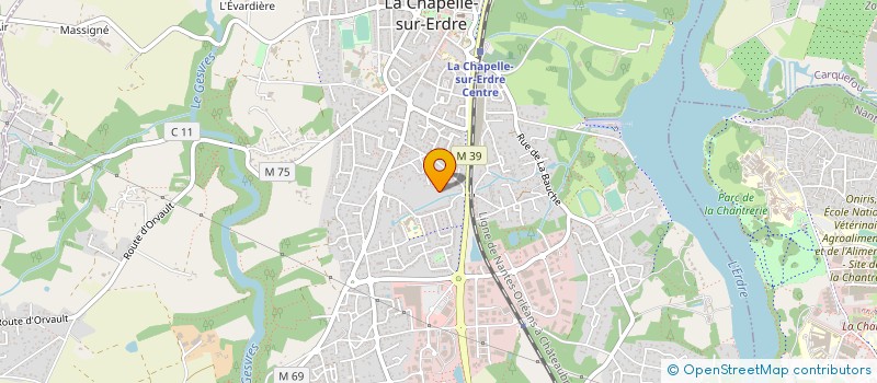 localisation de l'entreprise 5M CONSULTS à LA CHAPELLE-SUR-ERDRE