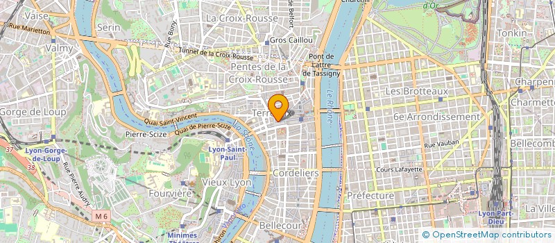 localisation de l'entreprise 5M DISTRIBUTION à LYON