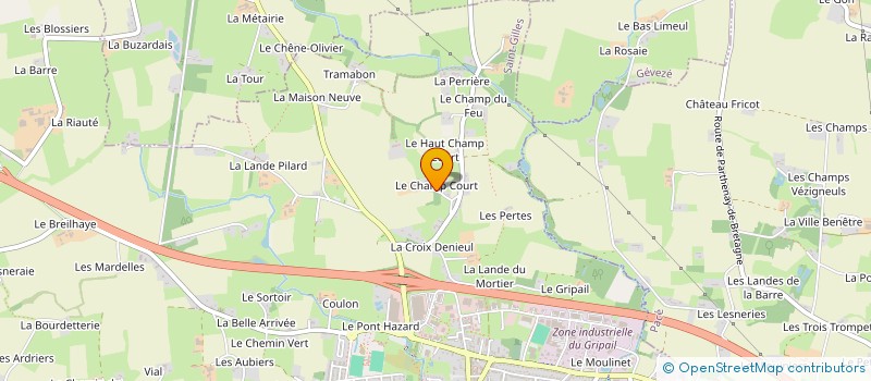 localisation de l'entreprise 5M INVEST à SAINT-GILLES