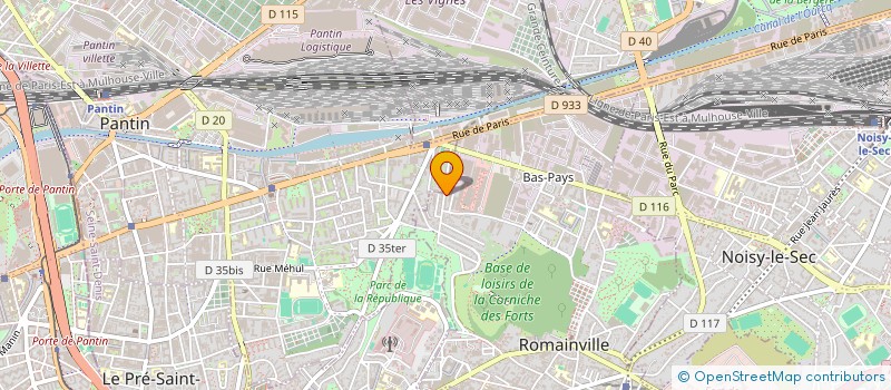 localisation de l'entreprise 5MILL5 à BAGNOLET