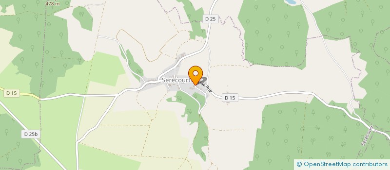 localisation de l'entreprise 5P  MAREY