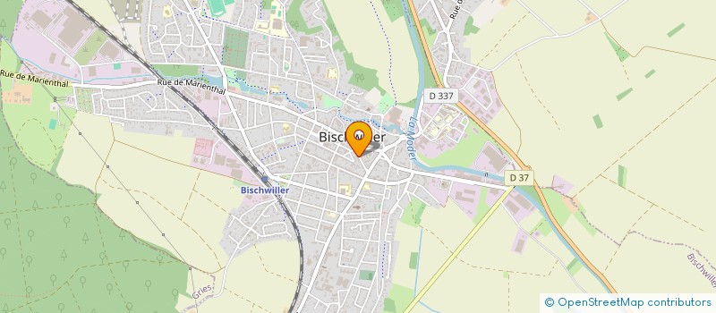 localisation de l'entreprise 5P2P  BISCHWILLER