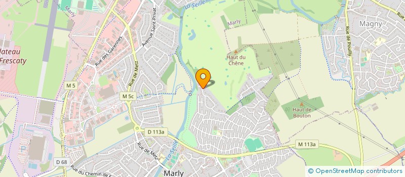 localisation de l'entreprise 5PASTEUR5  MARLY