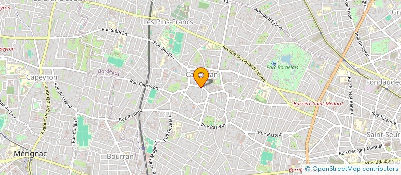 localisation de l'entreprise 5PE  BORDEAUX