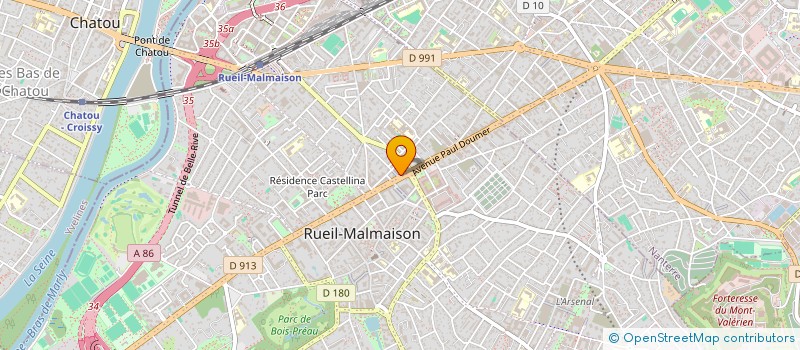 localisation de l'entreprise 5PO à RUEIL-MALMAISON