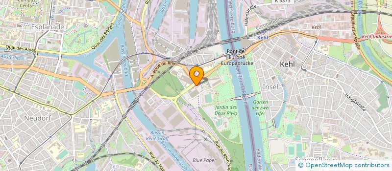 localisation de l'entreprise 5RONE à STRASBOURG