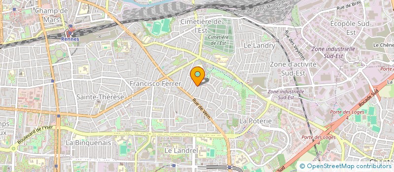 localisation de l'entreprise 5S CONSEIL  RENNES