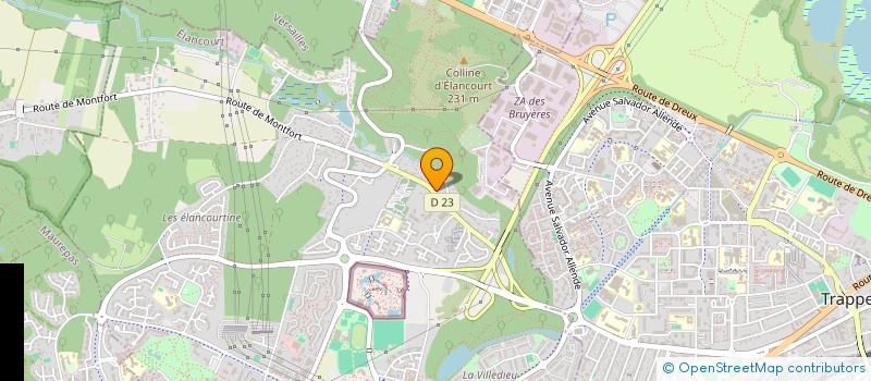 localisation de l'entreprise 5T SCI  ELANCOURT