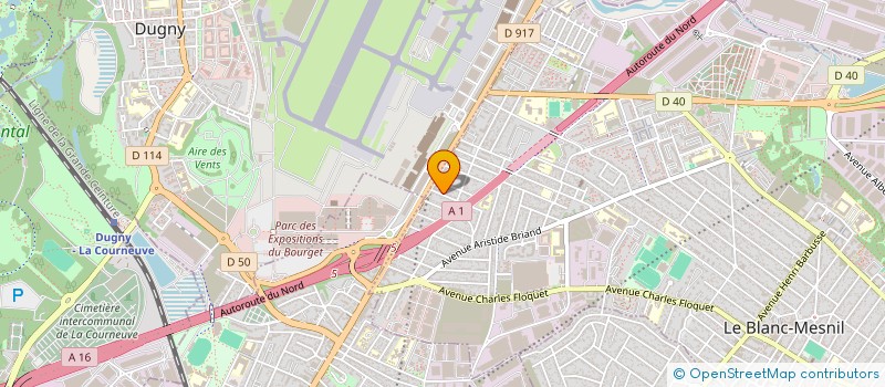 localisation de l'entreprise 5TARA à LE BLANC-MESNIL