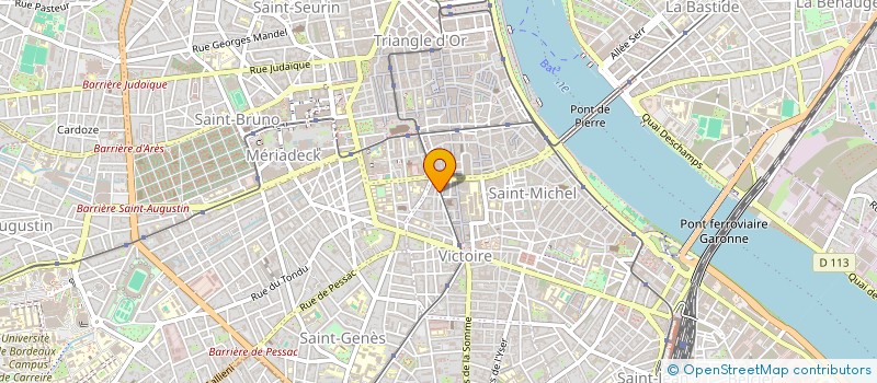 localisation de l'entreprise 5TH AVENUE  BORDEAUX