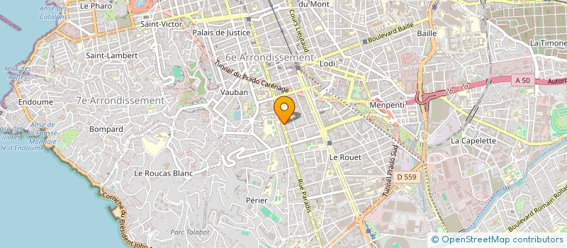 localisation de l'entreprise 6.11 FILMS à MARSEILLE