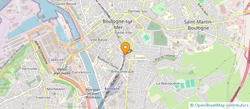 localisation de l'entreprise 6 2 CREW à BOULOGNE-SUR-MER