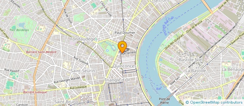 localisation de l'entreprise 6/23 TRAINING CLUB à BORDEAUX