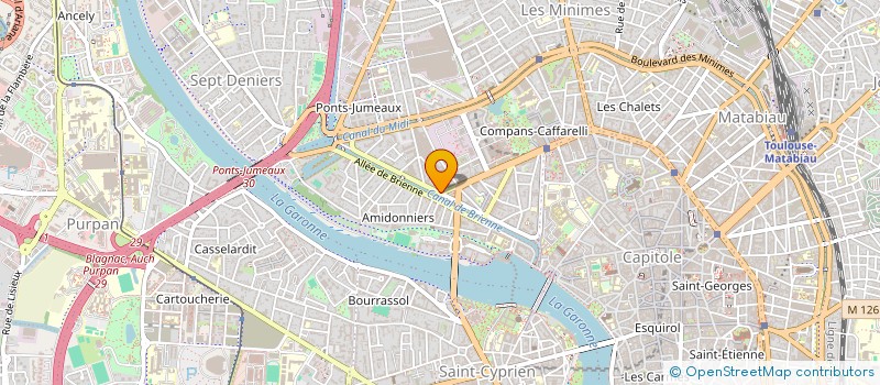localisation de l'entreprise 6 à TOULOUSE