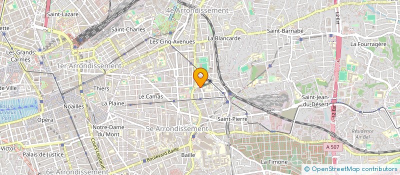 localisation de l'entreprise 6 8 10 RUE A PONS à MARSEILLE