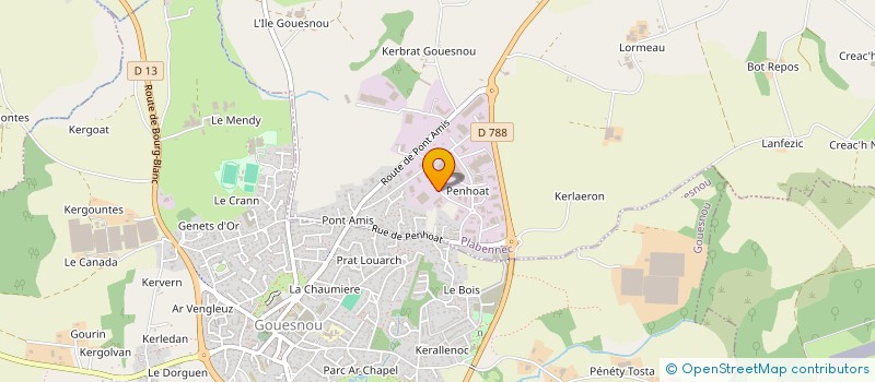 localisation de l'entreprise 6 AIR  PLABENNEC