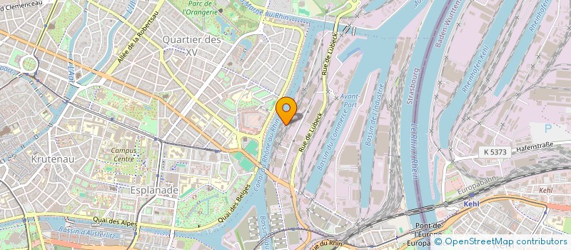 localisation de l'entreprise 6 ALGER  STRASBOURG