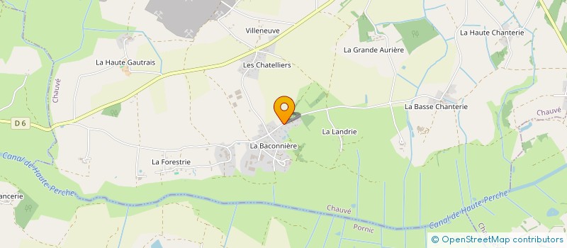 localisation de l'entreprise 6 ASS  CHAUVE