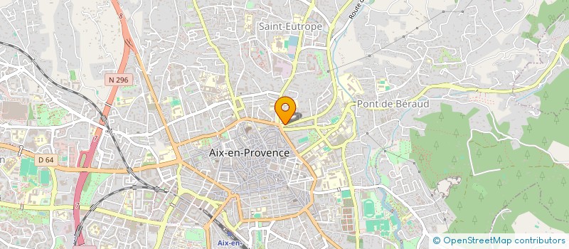 localisation de l'entreprise 6 BOULEVARD EMILE ZOLA à AIX EN PROVENCE