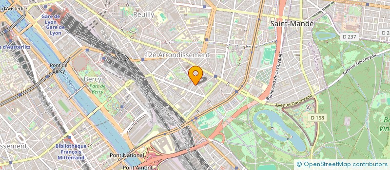 localisation de l'entreprise 6 CORDES A TON ARC  PARIS