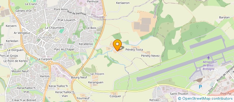 localisation de l'entreprise 6 D IMMOBILIER à GOUESNOU