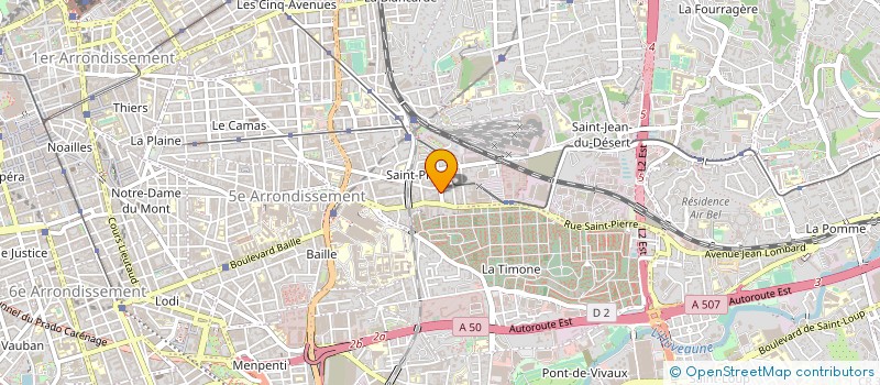 localisation de l'entreprise 6 FORMATION à MARSEILLE