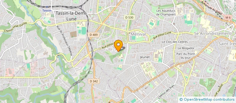 localisation de l'entreprise 6 GONES à LYON