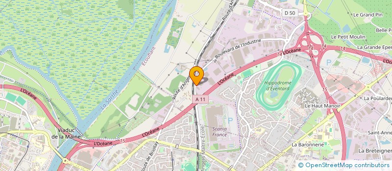 localisation de l'entreprise 6 INDUSTRIE  ECOUFLANT