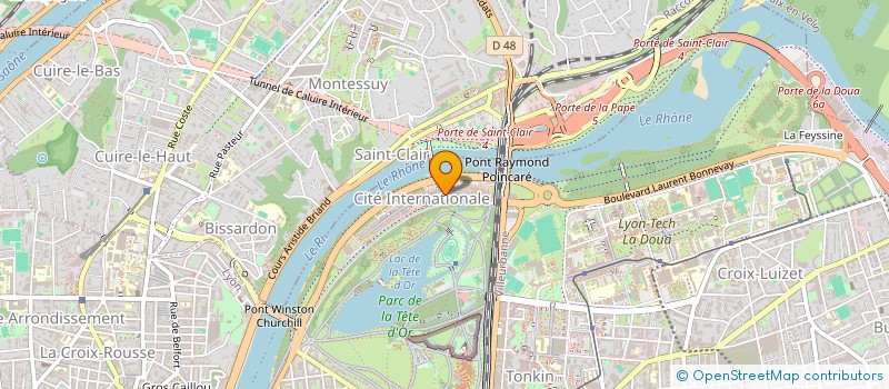 localisation de l'entreprise 6 INVEST  LYON