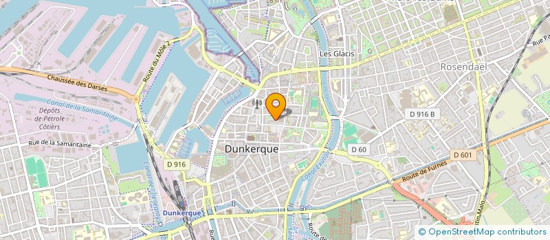 localisation de l'entreprise 6 LAURENT FLANDRIN PATRIMOINE  DUNKERQUE