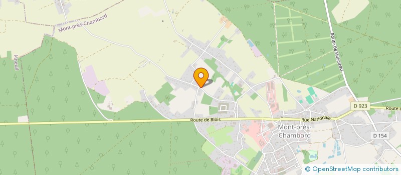 localisation de l'entreprise 6 LOTISSEMENT LA MOTTE  MONT-PRES-CHAMBORD