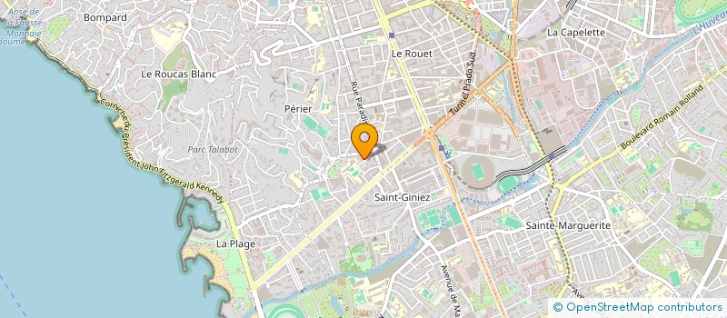 localisation de l'entreprise 6 LOUIS LUMIERE à MARSEILLE