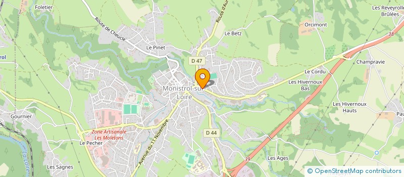 localisation de l'entreprise 6 LOUPIOTS EN MARCHE à MONISTROL-SUR-LOIRE