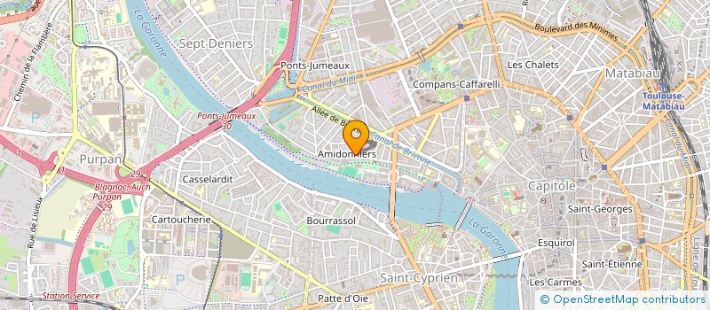 localisation de l'entreprise 6 MAINS EDITIONS à TOULOUSE