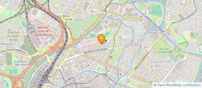 localisation de l'entreprise 6 OFFICE  STRASBOURG