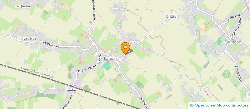 localisation de l'entreprise 6 OURS FORTS  LANDAS