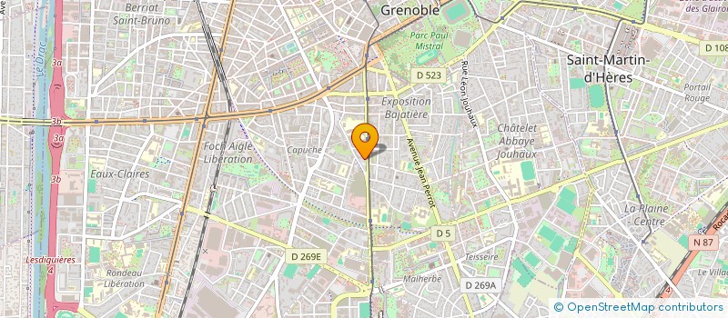 localisation de l'entreprise 6 PDV à GRENOBLE