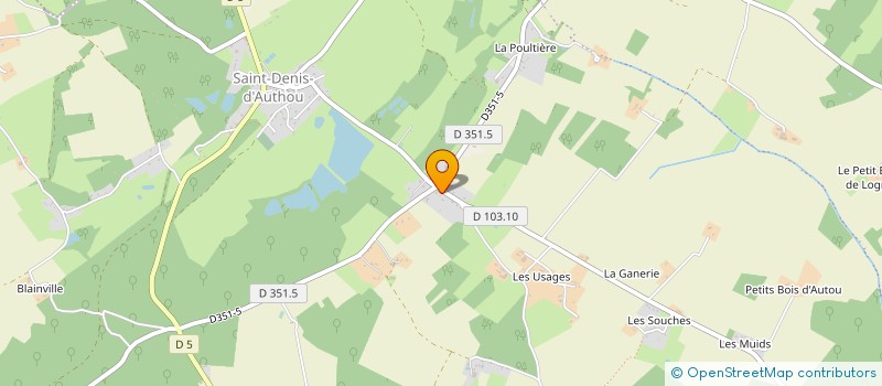 localisation de l'entreprise 6 PIERRES PAYSAGERES à SAINTIGNY