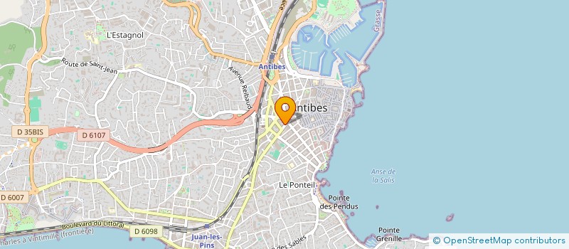 localisation de l'entreprise 6 PLACE GENERAL DE GAULLE  ANTIBES