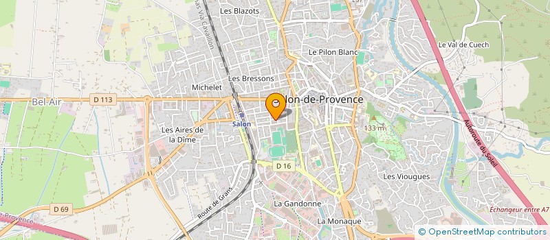 localisation de l'entreprise 6 ROBERT MAUREL  SALON-DE-PROVENCE