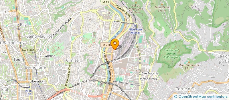 localisation de l'entreprise 6 RUE ARNALDI  NICE