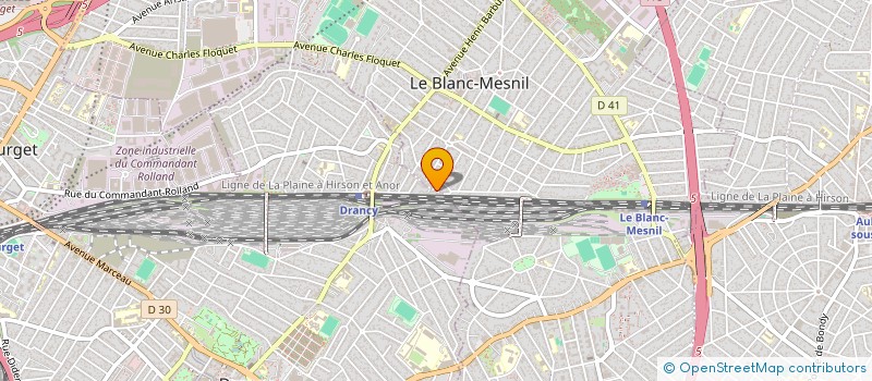 localisation de l'entreprise 6 RUE CONCORDE à LE BLANC-MESNIL