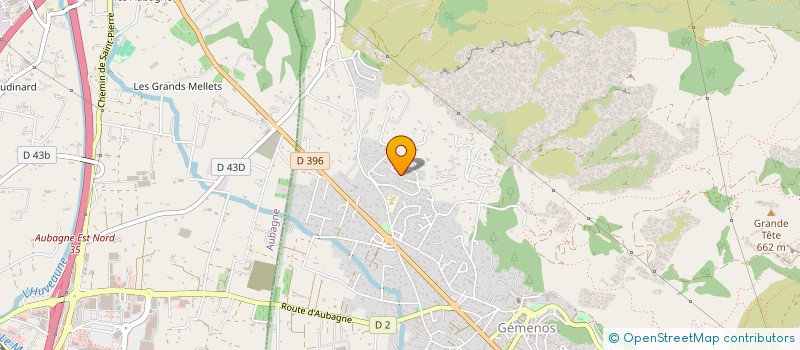 localisation de l'entreprise 6 RUE GRANON  GEMENOS